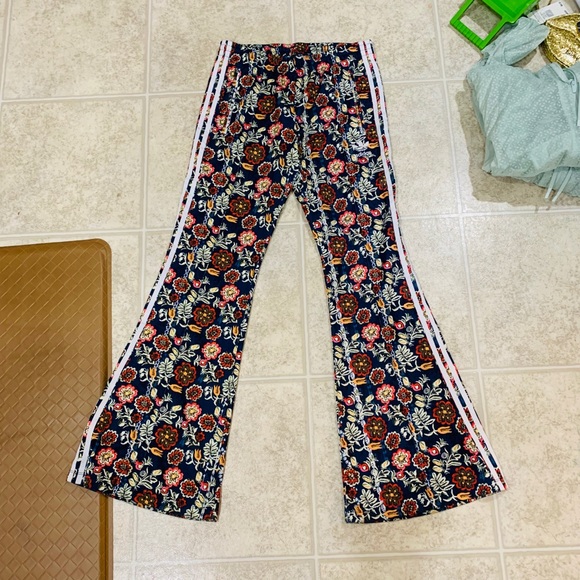 adidas originals flared track pants